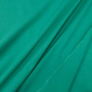 Voile Baumwolle uni deep green