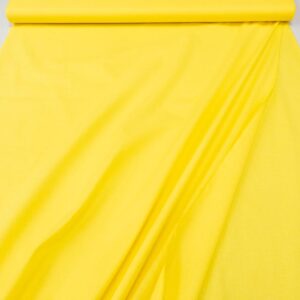 Voile Baumwolle uni sonnengelb