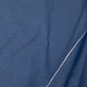Baumwolle Köper vintageblau meliert