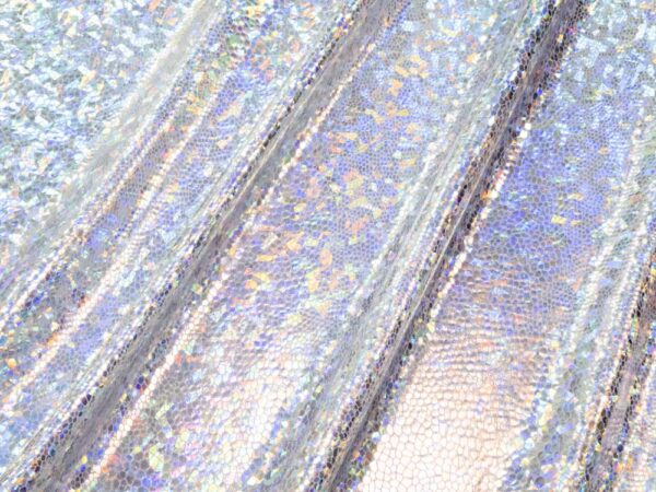 Stoff Jersey Foliendruck Hologramm