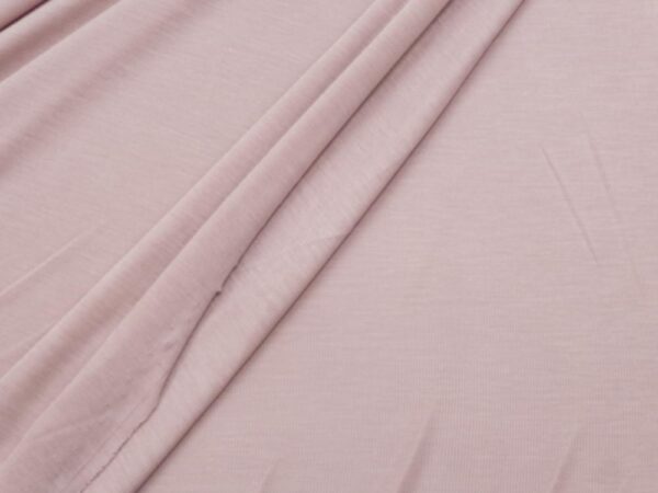Stoff Lyocell Tencel  Rip Jersey pink schwarz
