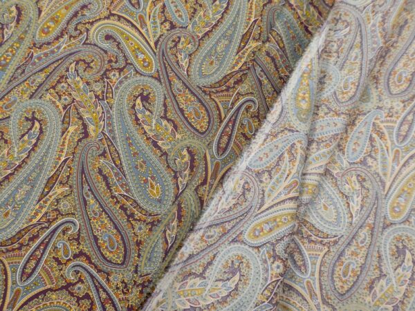 Stoff Paisley Piccadilly Poplin ™ Cotton – Bild 2