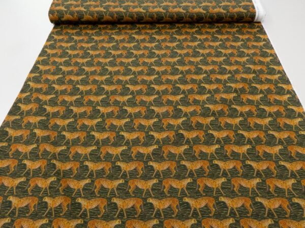 Stoff Meet the Cheetahs Tana Organic GOTS Cotton  - Brian Wildsmith Collection – Bild 3