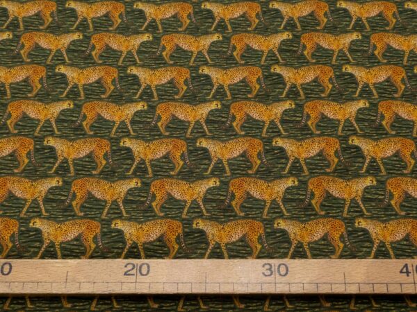 Stoff Meet the Cheetahs Tana Organic GOTS Cotton  - Brian Wildsmith Collection – Bild 4
