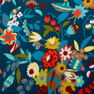 Stoff Floral Ballet C Kensington Crepe de Chine