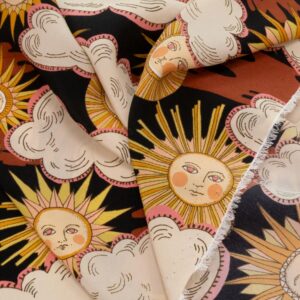 Stoff Follow the Light Kensington Crepe de Chine