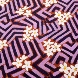 Stoff Flower Kensington Crepe de Chine