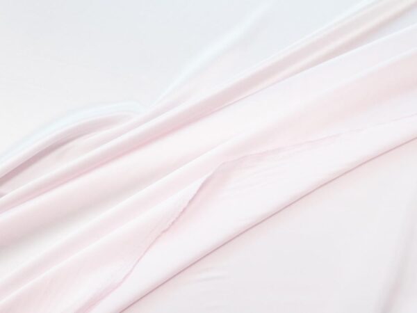 Stoff plain Dyed Belgravia Silk Satin Baby Pink – Bild 2