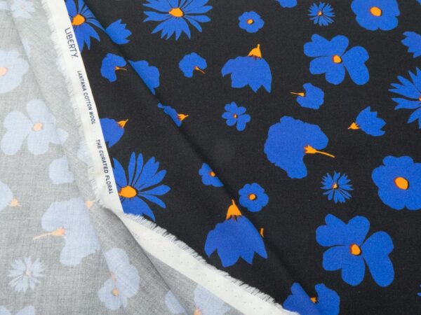 Stoff Print Impression Lantana  Cotton-Wool – Bild 2