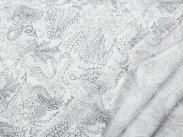 Stoff Delaney Dragon Tana Lawn  Cotton – Bild 2