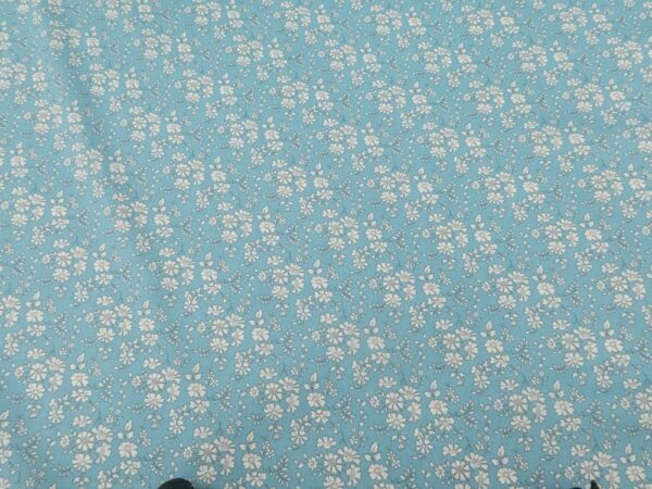 Stoff Capel Tana Lawn  Cotton blau