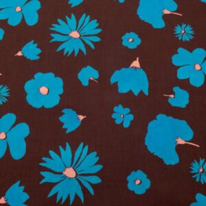 Stoff Print Impression BROWN Tana Lawn  Cotton