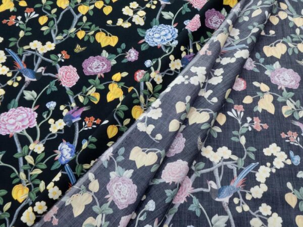 Stoff Chinoiserie Tana Lawn Cotton - eastern voyage Collection – Bild 2