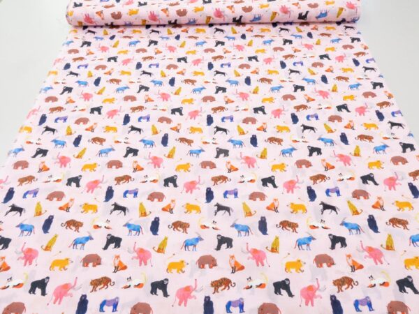 Stoff Animal Pals Tana Lawn  Cotton - eastern voyage Collection – Bild 3