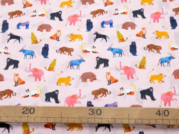 Stoff Animal Pals Tana Lawn  Cotton - eastern voyage Collection – Bild 4