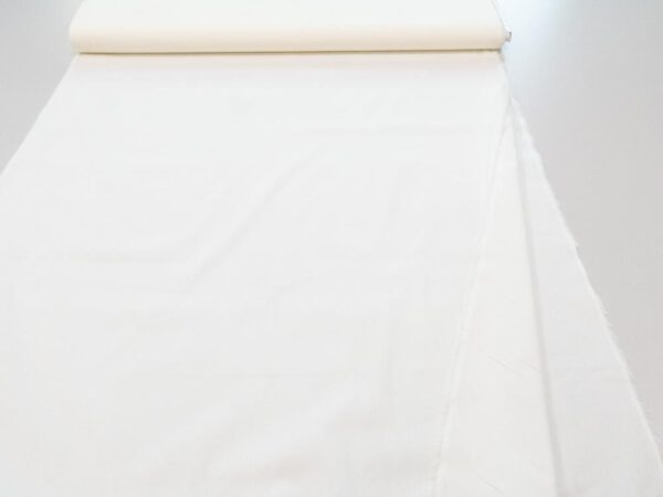 Stoff plain Dyed Tana Lawn  Paper White (cream) – Bild 3