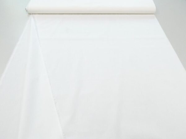 Stoff plain Dyed Tana Lawn  weiss – Bild 3