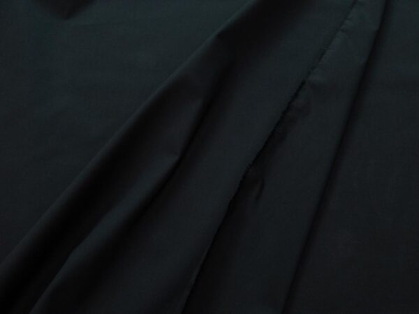 Stoff plain Dyed Tana Lawn  schwarz – Bild 2