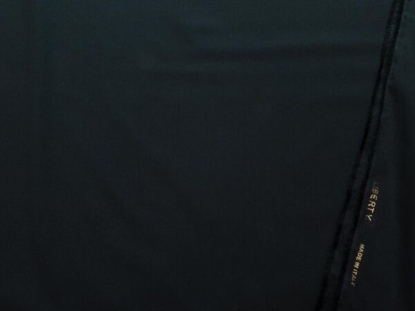 Stoff plain Dyed Tana Lawn  schwarz