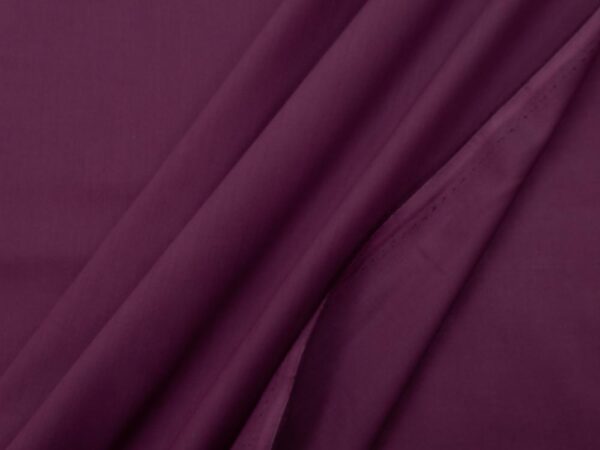 Stoff plain Dyed Tana Lawn  aubergine EC