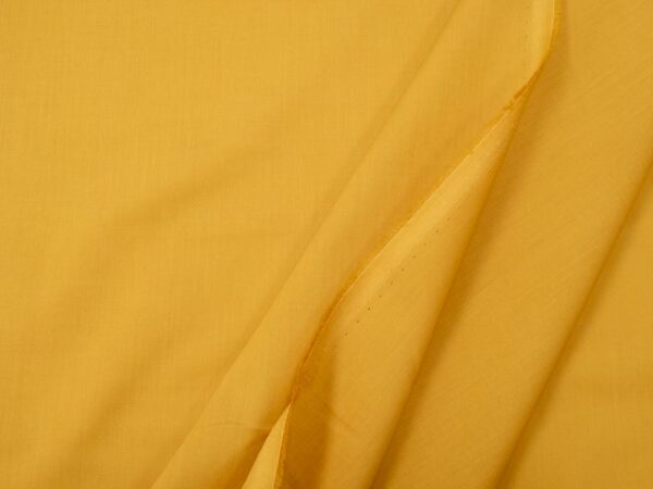 Stoff Honey Yellow Plain Dyed Tana Lawn  Cotton
