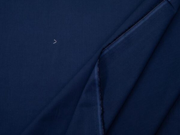 Stoff Plain Dyed Tana Lawn Navy - dunkelblau