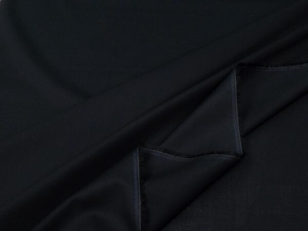 Stoff plain Dyed Tana Lawn  easycare Black EC