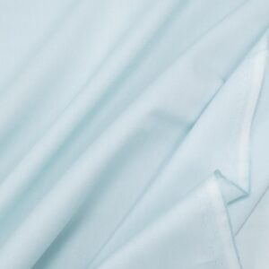 Stoff plain Dyed Tana Lawn Duck Egg hellblau easycare EC