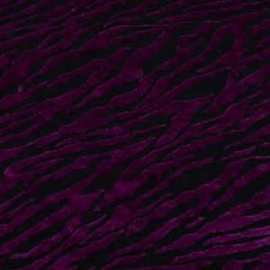 Stoff Jersey Ausbrenner Zebra fuchsia-schwarz