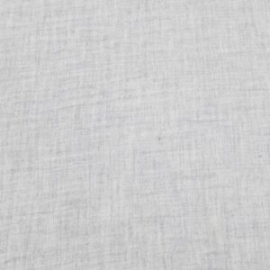 Stoff Double Gauze meliert hellgrau warm antarctica