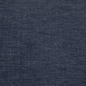 Stoff Double Gauzeblau meliert
