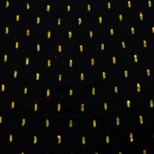 Stoff Vi Goldfaden schwarz