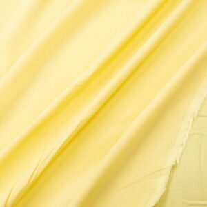 Stoff Viskose uni pastellgelb