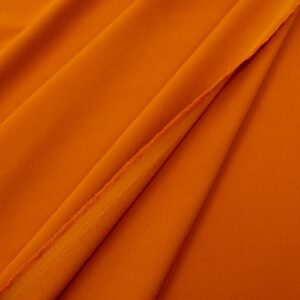 Stoff Vikrepp terracoitta/orange