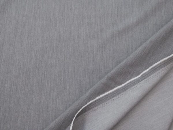 Stoff Hosen Vi meliert grau