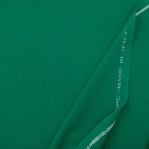 Stoff Wollkrepp smaragdgrün