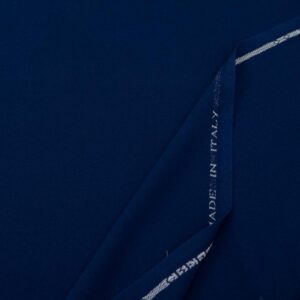 Stoff Wollkrepp dunkelblau