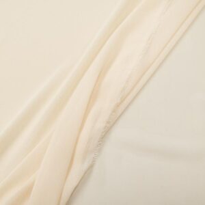 Stoff Chiffonkrepp champagner