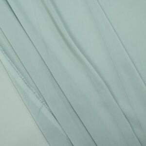 Stoff Chiffonkrepp mintgrün