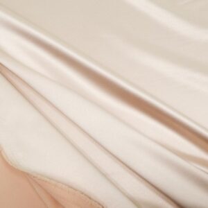 Stoff Hochzeit el. Satin PL festlich Pink Tint