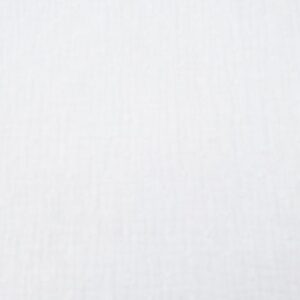 Stoff Double Gauze Dobby -Plumetis weiss