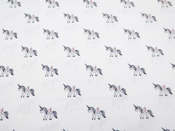 Stoff BWPopeline Einhorn Cuqui