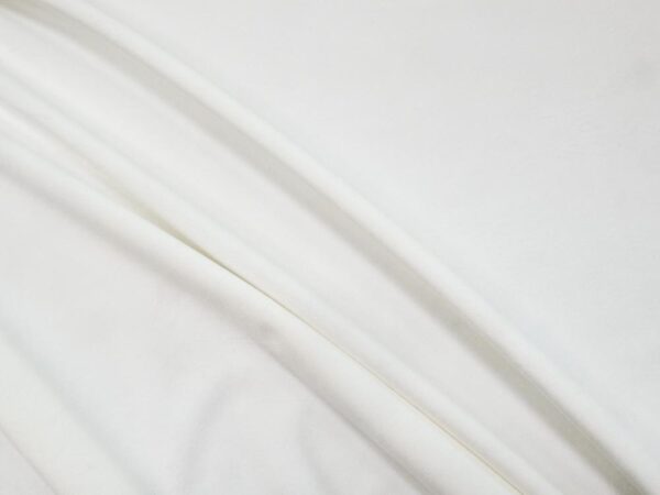 Stoff Samt Bright White