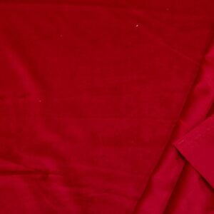 Stoff Samt chinese red