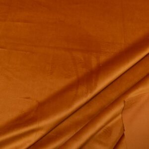 Stoff Samt Burnt orange