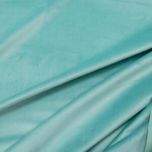 Stoff Samt Pool Blue