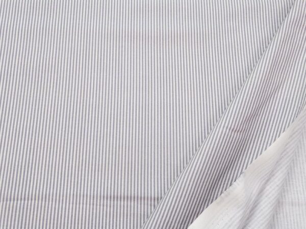 Stoff BW QUINO Streifen 2mm hellgrau
