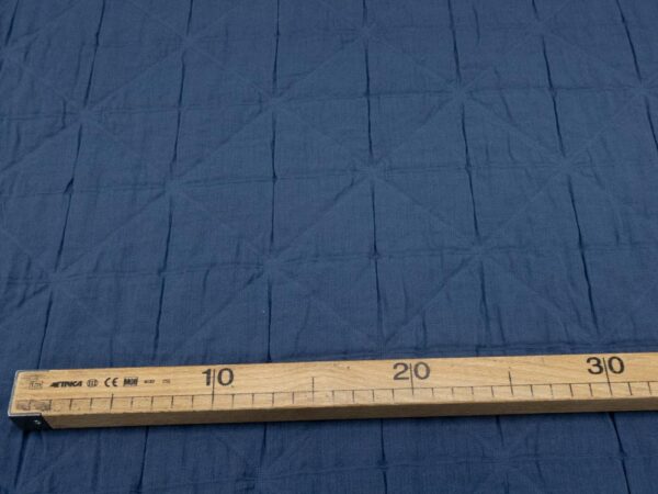 Stoff  Jacquard Cotton Ahoy Blue – Bild 4