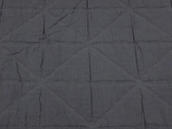 Stoff  Jacquard Cotton dark grey