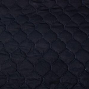 Stoff Darkest Navy Pavillon Quilted Oilskin